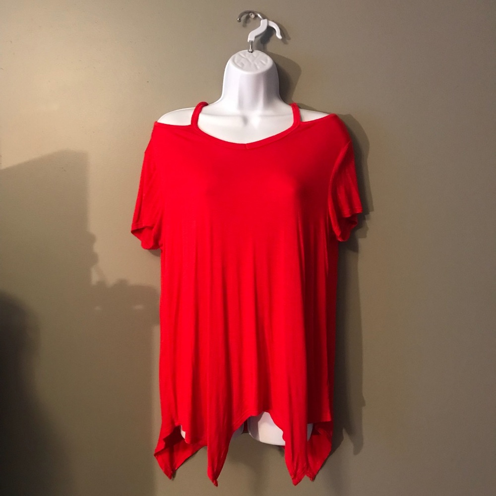 Cold shoulder top